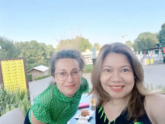 with Antonija, Director of IAsL Croatia sector