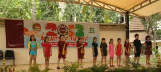 BUILDING INDONESIA: UPHOLDING THE SPIRIT OF YOUTH PLEDGE  WITH BINUS INTERNATIONAL Simprug and Serpong