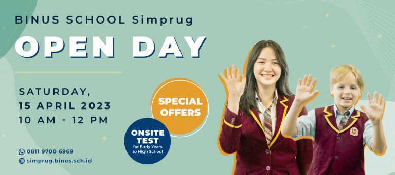 BINUS SCHOOL Simprug OPEN DAY!