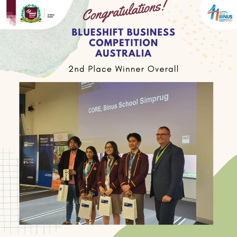 BLUESHIFT BUSINESS COMPETITION, AUSTRALIA 2023
