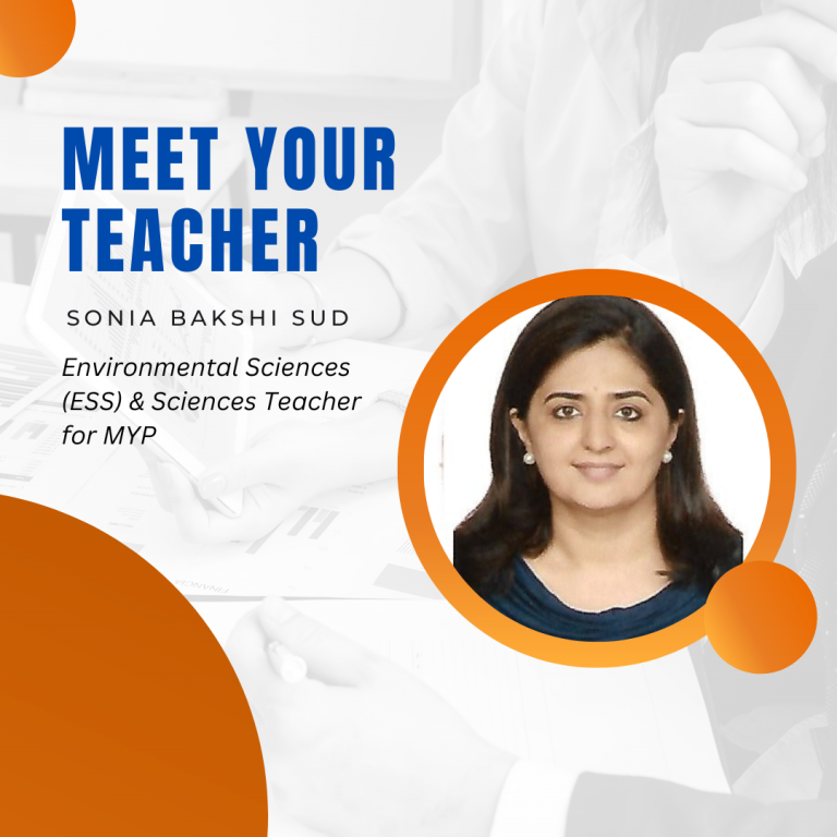 Meet Our Teacher: Sonia Bakshi Sud