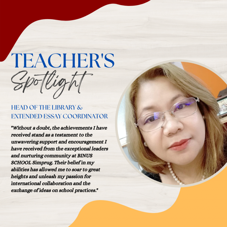 Teacher's Spotlight: Dr. Maria Fe Nicolau
