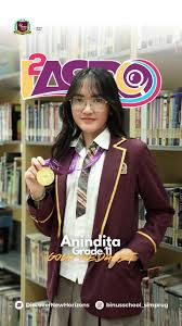 BINUS SCHOOL Simprug's Young Innovator, Anindita, Wins Gold at Prestigious I2ASPO for Eatable Waste Solution