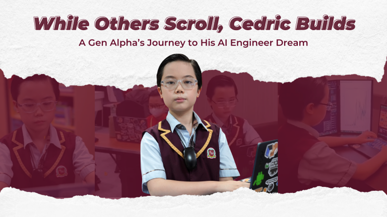 While Others Scroll, Cedric Builds: A Gen Alpha’s Journey to His AI Engineer Dream