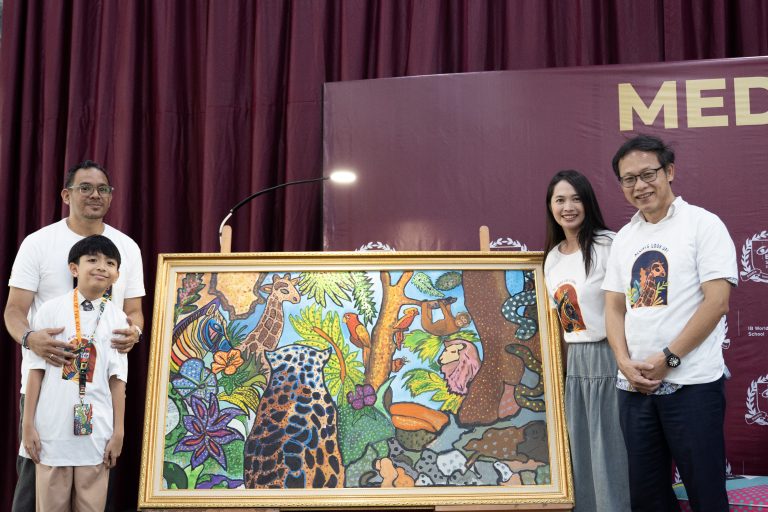 From Artwork to Real Action: Caleb, BINUS SCHOOL Simprug Student, Inspires Young Generation to Care for Indonesia’s Environment and Endangered Wildlife