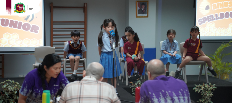 BINUS SCHOOL Simprug Held the Spellbound Bee Challenge!